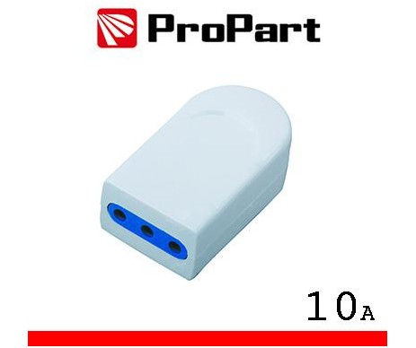 Presa 10A 2P+T polybag Presa 10A 2P+T polybag
