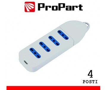 Multipresa 4pos bipasso senza cavo